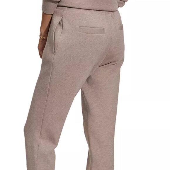 Varley jogger pants DoubleSoft The Slim Cuff 25" Taupe brn Marl beige Sz medium - Picture 4 of 7